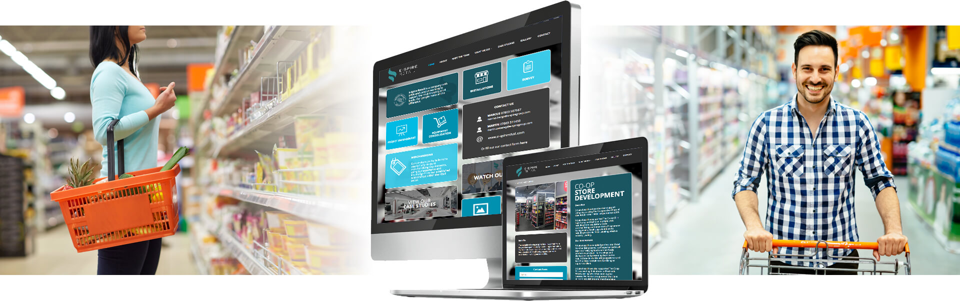 E-Spire Retail Website Video Animation