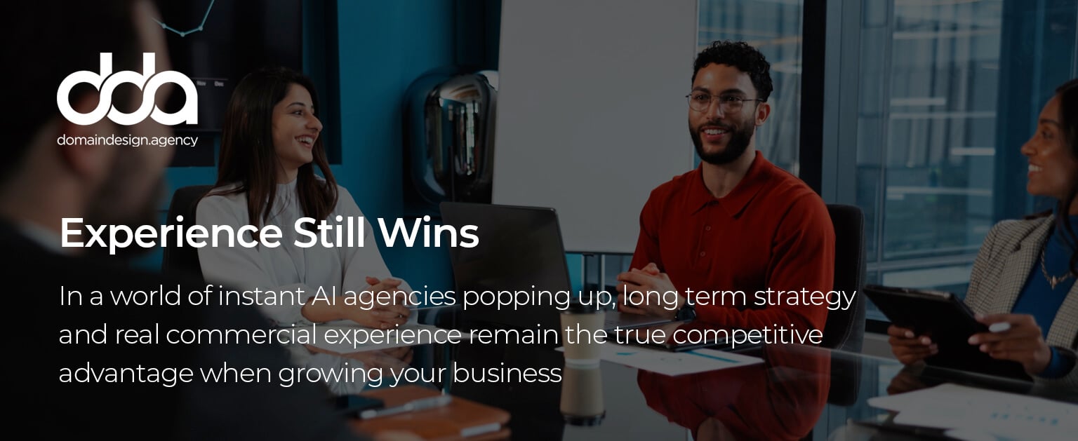 Experienced digital marketing team planning long term growth strategy