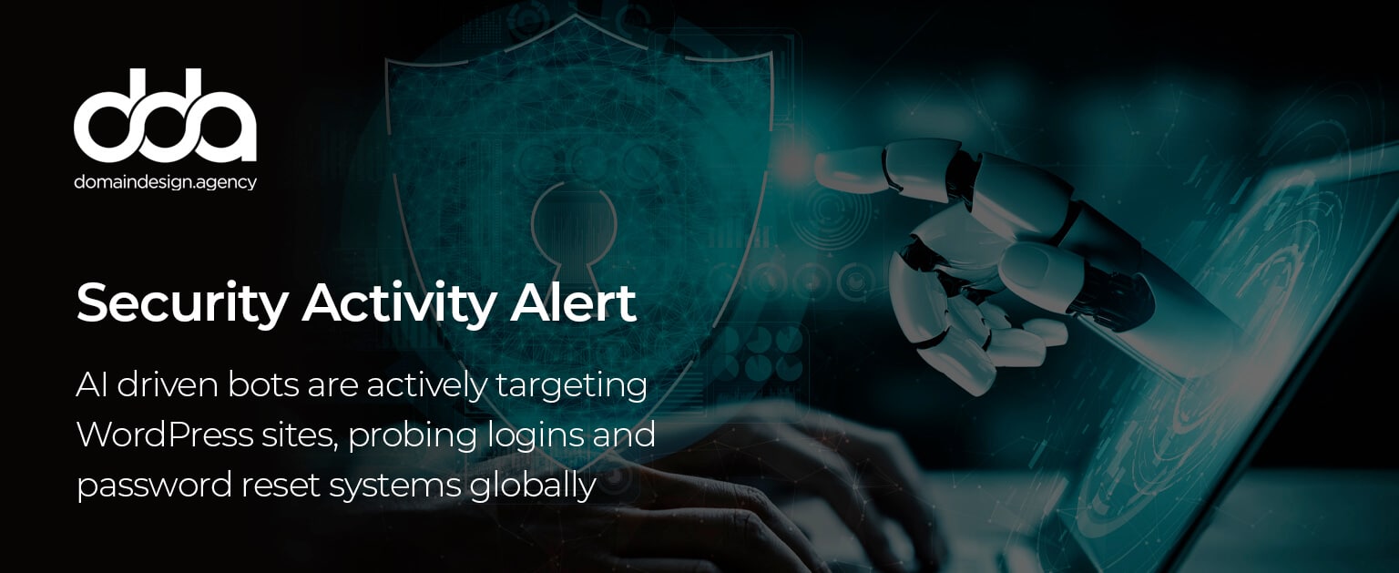 Increased login and password reset activity on WordPress sites